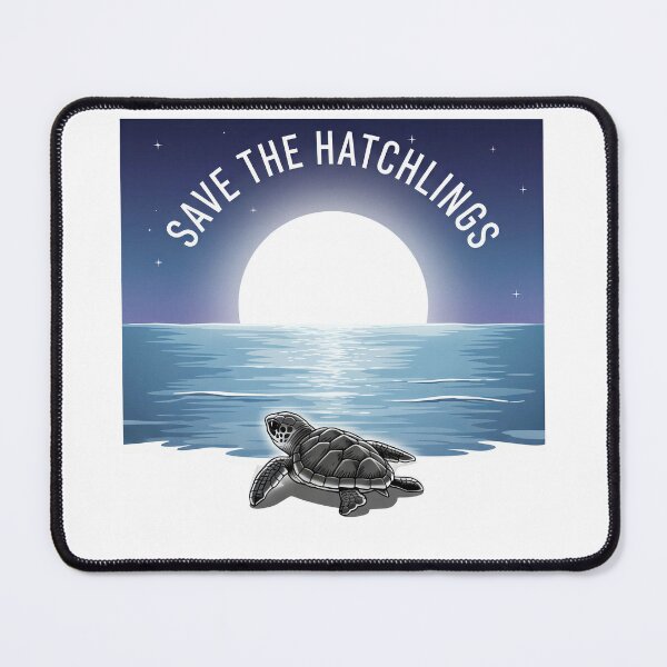 Item preview,  Save The Hatchlings Moonlight Baby Turtle Night Scene designed and sold by zoughlal.