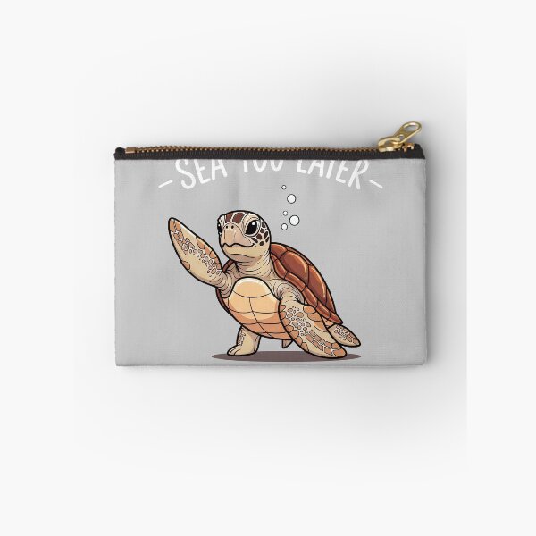 Item preview,  Stay Kind To The Ocean Cute Waving Cartoon Turtle designed and sold by zoughlal.