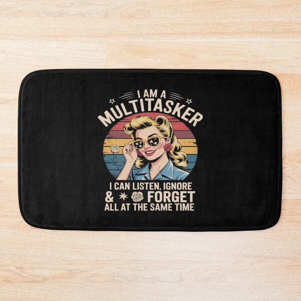 Item preview, I Am A Multitasker I Can Listen Ignore & Forget Saying designed and sold by Libbysharts.