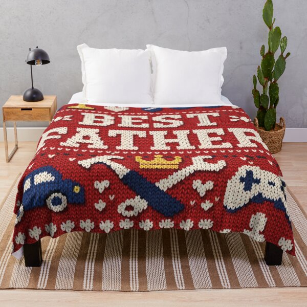 Item preview, Best father, great pattern in knitted look designed and sold by Mauswohn.