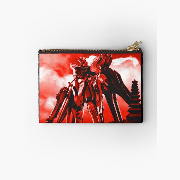 Item preview, freedom gundam seed in bali artwork design illustration red illustration  designed and sold by sabartgunpla.