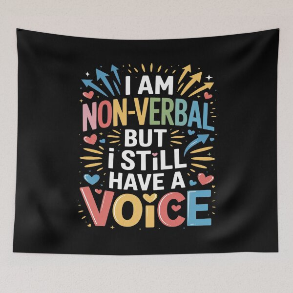 Item preview, I Am Non Verbal But My Voice Matters Advocacy designed and sold by Libbysharts.