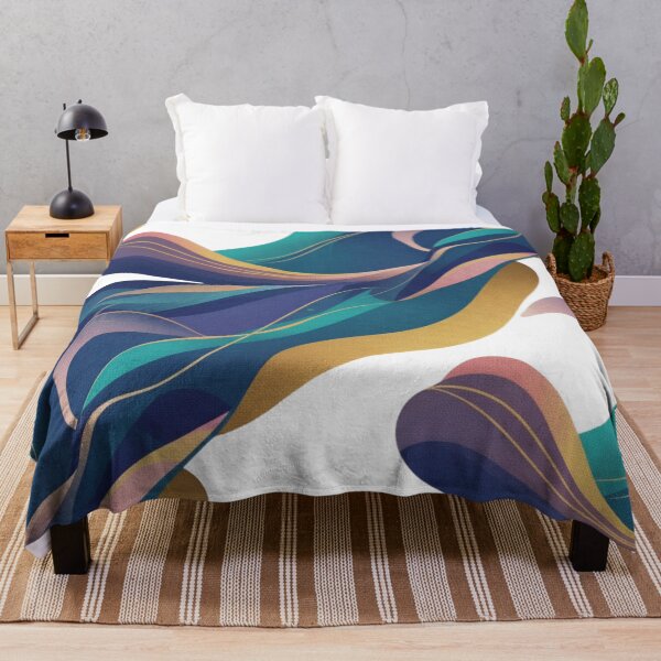 Item preview, Emerald & Gold Luxury Abstract Pattern – Fluid Marble Seamless Design for Home Decor designed and sold by MonaRose_Art.