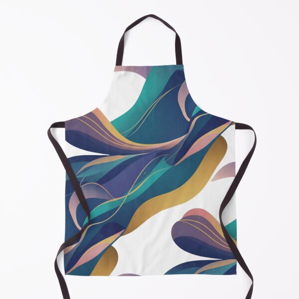 Item preview, Emerald & Gold Luxury Abstract Pattern – Fluid Marble Seamless Design for Home Decor designed and sold by MonaRose_Art.