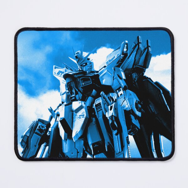 Item preview, freedom gundam seed in bali artwork design blue illustration  designed and sold by sabartgunpla.