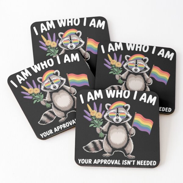 Item preview, I Am Who I Am Your Approval Isn't Needed LGBTQ+ designed and sold by Libbysharts.