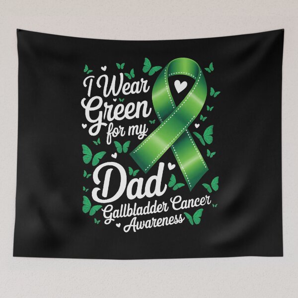 Item preview, I Wear Green Bile Ducts Gallbladder Cancer designed and sold by EllenJast.
