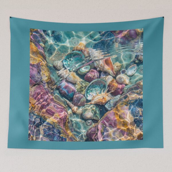 Item preview, Shells in Shallow Water designed and sold by Tridentulus.
