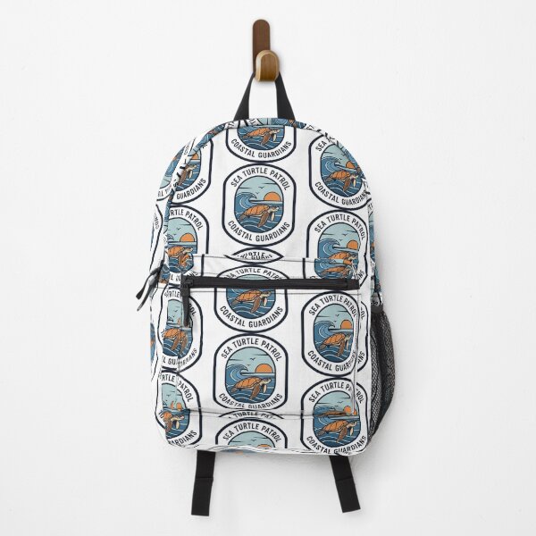 Item preview,  Sea Turtle Patrol Coastal Guardians Sunset Badge designed and sold by zoughlal.