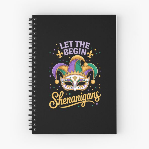 Item preview, Let The Shenanigans Begin Mardi Gras  designed and sold by EllenJast.