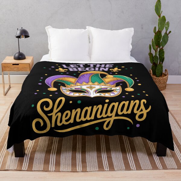 Item preview, Let The Shenanigans Begin Mardi Gras  designed and sold by EllenJast.