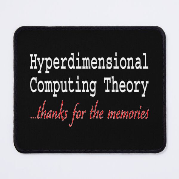 Item preview, Hyperdimensional Computing Theory. designed and sold by UltraQuirky.