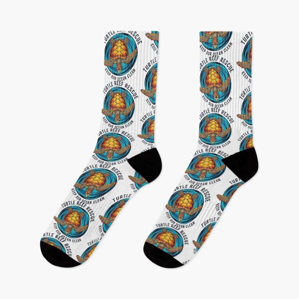 Item preview,  Turtle Reef Rescue Keep Our Ocean Clean Badge designed and sold by zoughlal.