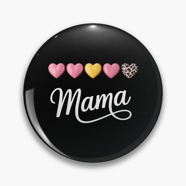 Item preview, Mama Hearts Cool Mother Cute Mother's Day  designed and sold by EllenJast.