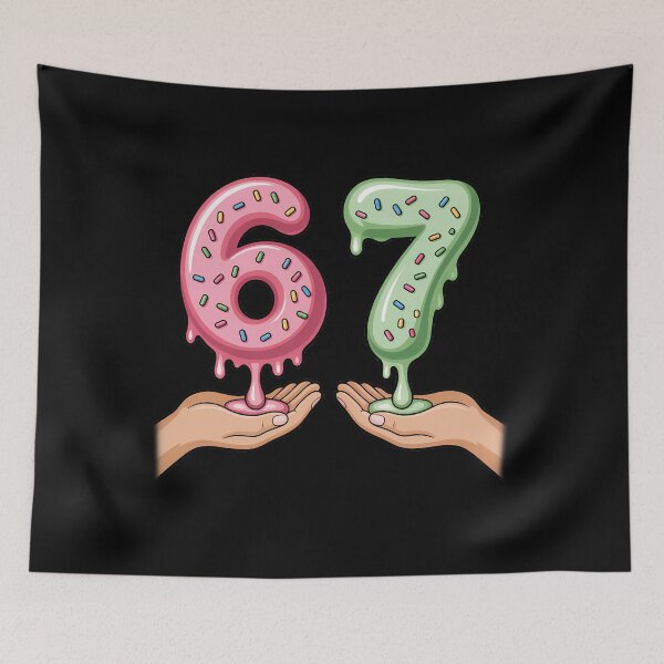 Item preview, 67 - Funny Six Seven   designed and sold by Akiraaa33.