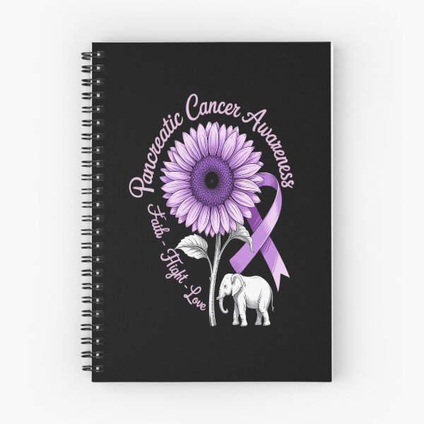 Item preview, Cancer Fight Support Purple Ribbon Gift Pancreatic Cancer designed and sold by KonopikaaArt.