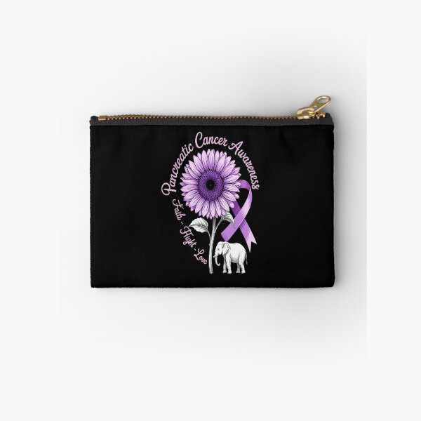 Item preview, Cancer Fight Support Purple Ribbon Gift Pancreatic Cancer designed and sold by KonopikaaArt.