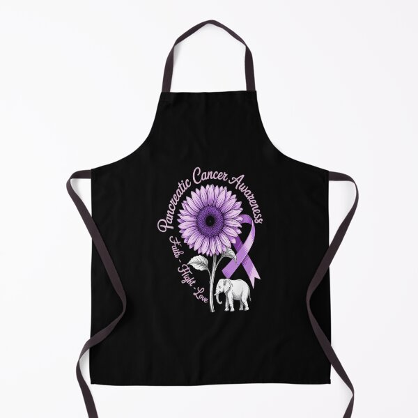 Item preview, Cancer Fight Support Purple Ribbon Gift Pancreatic Cancer designed and sold by KonopikaaArt.