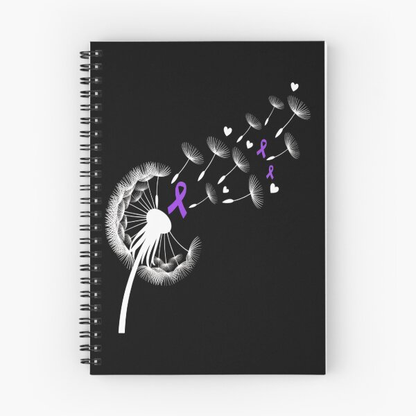 Item preview, Dandelion Purple Ribbon Pancreatic Cancer Awareness designed and sold by KonopikaaArt.