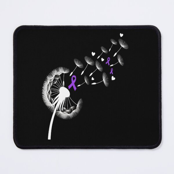 Item preview, Dandelion Purple Ribbon Pancreatic Cancer Awareness designed and sold by KonopikaaArt.