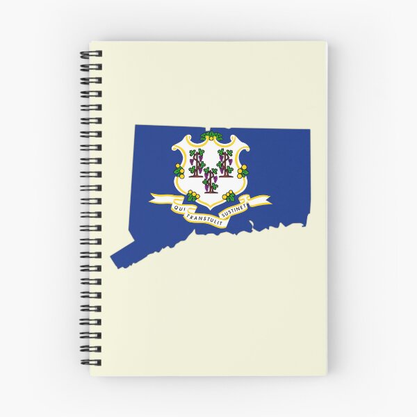 Item preview, Connecticut State Pride, Classic Flag Map Silhouette designed and sold by mashmosh.