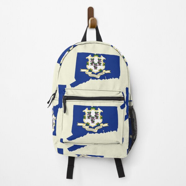 Item preview, Connecticut State Pride, Classic Flag Map Silhouette designed and sold by mashmosh.