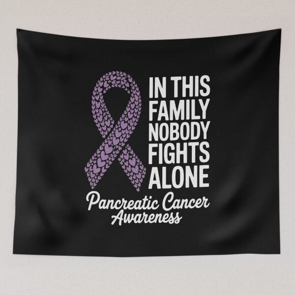 Item preview, Family Support Pancreatic Cancer Awareness designed and sold by KonopikaaArt.