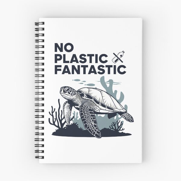 Item preview,  No Plastic Fantastic Anti-Pollution Environmental Turtle designed and sold by zoughlal.