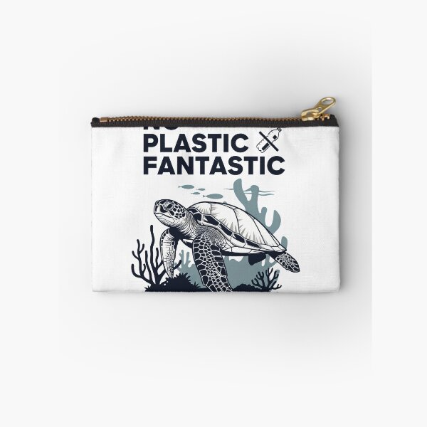Item preview,  No Plastic Fantastic Anti-Pollution Environmental Turtle designed and sold by zoughlal.