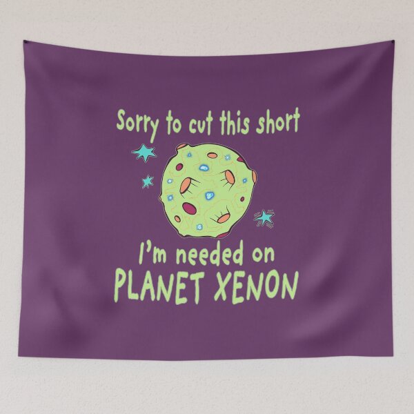 Item preview, Planet Xenon. designed and sold by UltraQuirky.