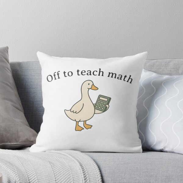 Item preview, Off To Teach Math designed and sold by GeraldHawaii.