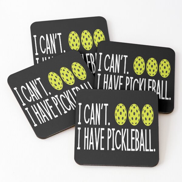Item preview, I Can't I Have Pickleball Slogan Pickleball Lover designed and sold by Libbysharts.