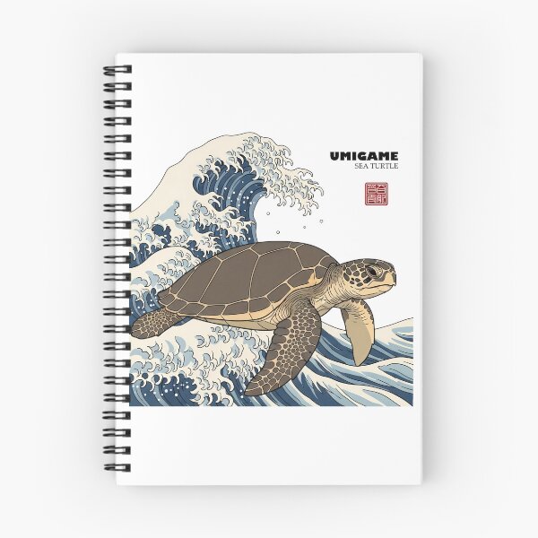 Item preview,  Umigame Sea Turtle Great Wave Japanese Woodblock Art designed and sold by zoughlal.