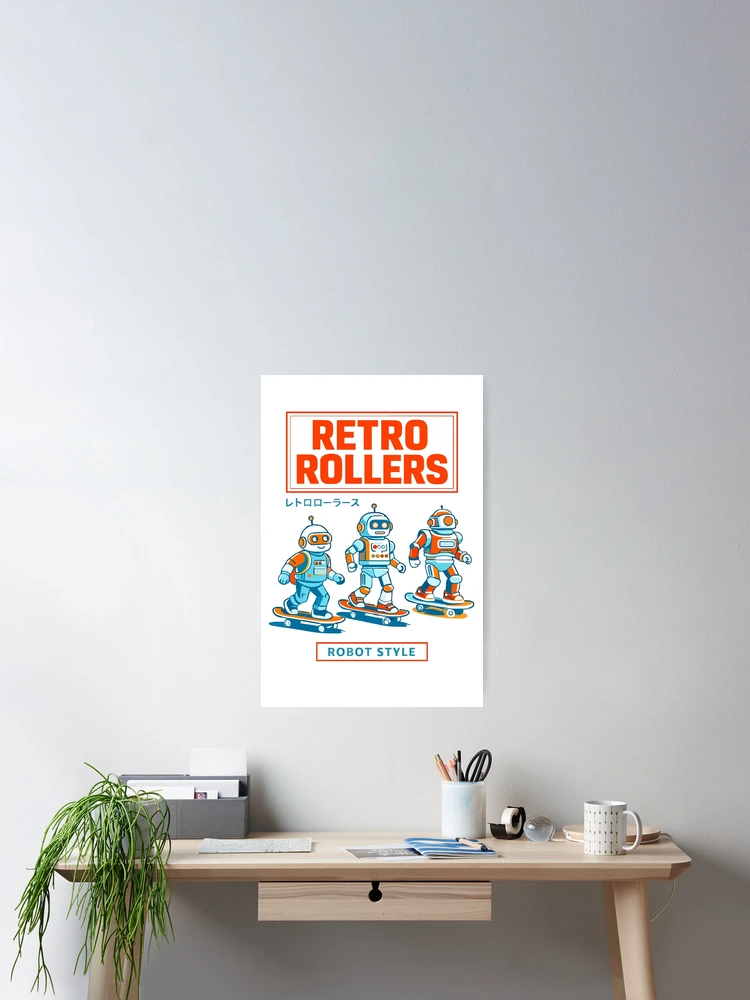 Thumbnail 2 of 3, Poster, Vintage Robot Riders designed and sold by Remy490.