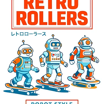 Artwork thumbnail, Vintage Robot Riders by Remy490