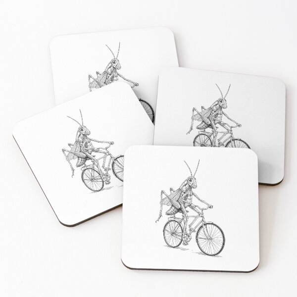 Item preview, Cycling Bicycle Grasshopper Vintage Cyclist Funny Biker designed and sold by GrandeDuc.