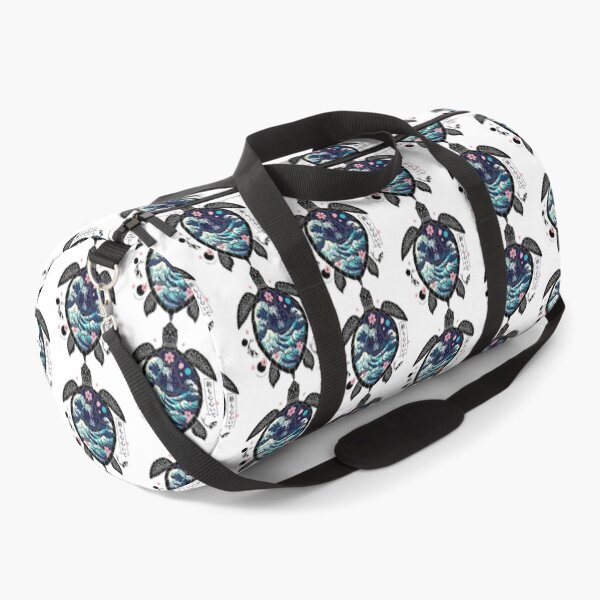Item preview,  Japanese Wave Turtle Ukiyo-e Pattern Shell Art designed and sold by zoughlal.