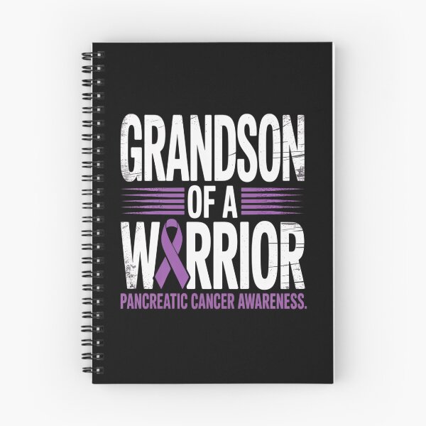 Item preview, Grandson Of A Warrior Shirt, Pancreatic Cancer Grandpa designed and sold by KonopikaaArt.