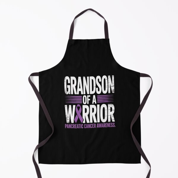 Item preview, Grandson Of A Warrior Shirt, Pancreatic Cancer Grandpa designed and sold by KonopikaaArt.