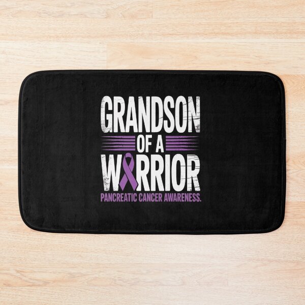 Item preview, Grandson Of A Warrior Shirt, Pancreatic Cancer Grandpa designed and sold by KonopikaaArt.