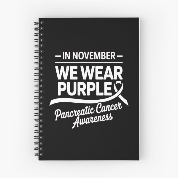 Item preview, Heart In November We Wear Purple Pancreatic Cancer Awareness designed and sold by KonopikaaArt.
