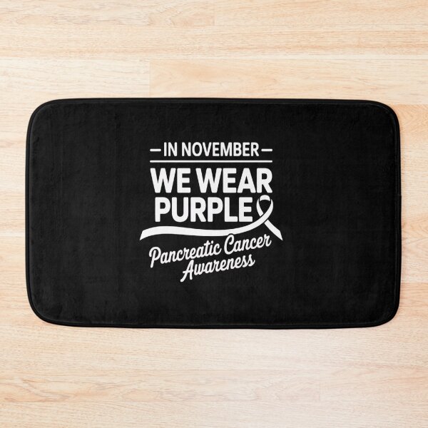 Item preview, Heart In November We Wear Purple Pancreatic Cancer Awareness designed and sold by KonopikaaArt.