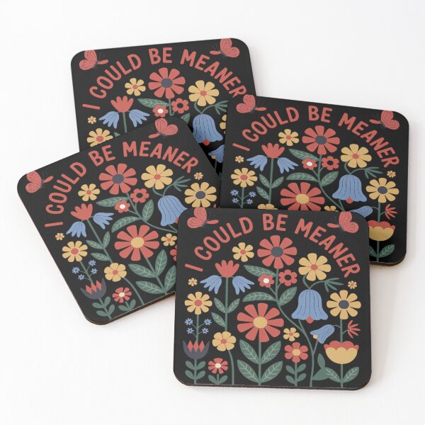 Item preview, I Could Be Meaner designed and sold by Libbysharts.