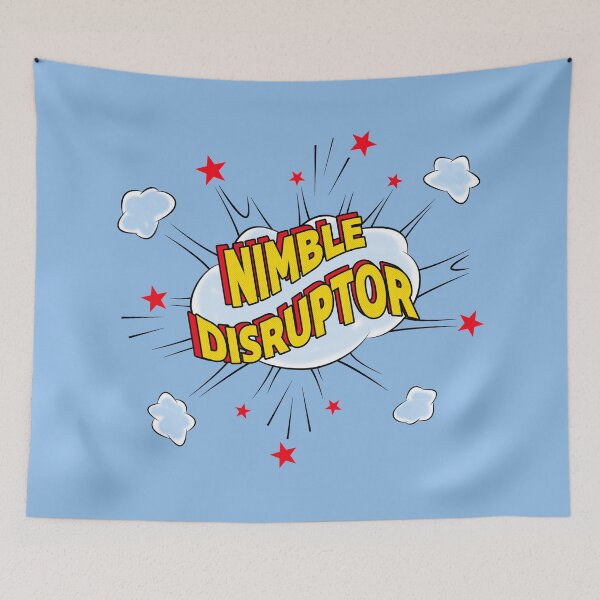 Item preview, Nimble Disruptor. designed and sold by UltraQuirky.
