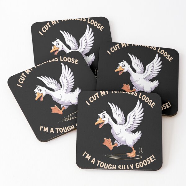 Item preview, I Cut My Tonsils Loose I'm A Tough Silly Goose Quote designed and sold by Libbysharts.