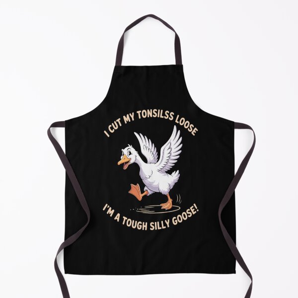 Item preview, I Cut My Tonsils Loose I'm A Tough Silly Goose Quote designed and sold by Libbysharts.