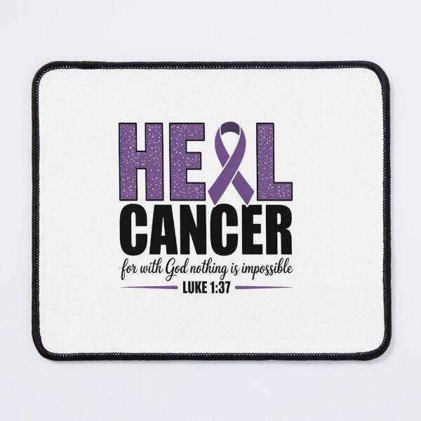 Item preview, Heal Cancer Believe God Pancreatic Cancer Awareness designed and sold by KonopikaaArt.