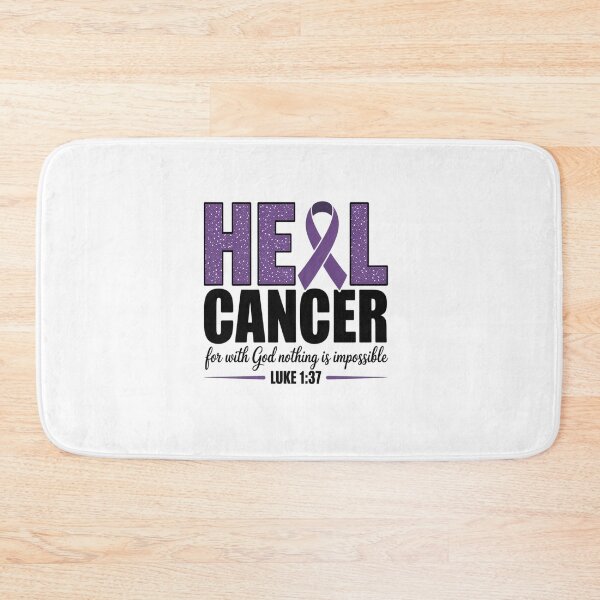Item preview, Heal Cancer Believe God Pancreatic Cancer Awareness designed and sold by KonopikaaArt.