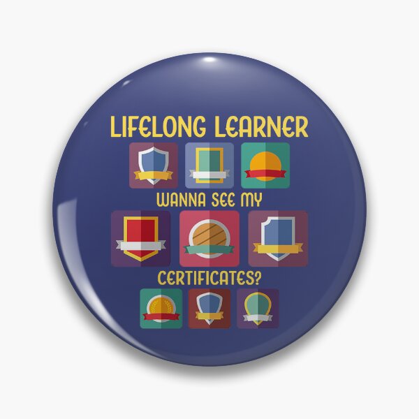 Item preview, Lifelong Learner. designed and sold by UltraQuirky.