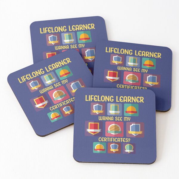 Item preview, Lifelong Learner. designed and sold by UltraQuirky.